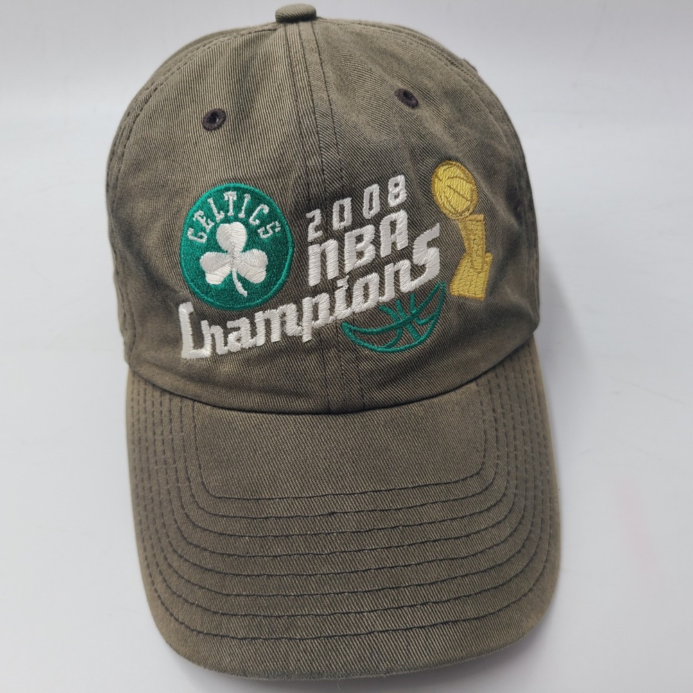 Boston Celtics Hat Strapback Twins Enterprise NBA Champions 2008 Distressed Men